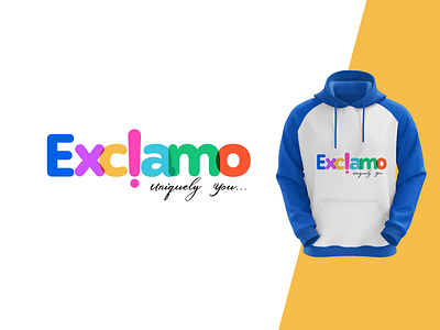 Exc!amo Logo aesthetic apparel apparel logo brand branding cloathing cloth clothing logo fashion brand fashionlogo logo logodesign minimal retailer trend trendy logo vector