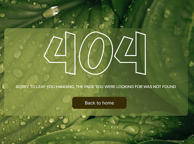 Daily UI: 404 dailyui design ui web
