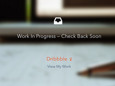 Work In Progress — About Me responsive responsive web design web design website wip