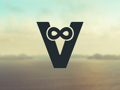 A Logo design identity infinity logo v