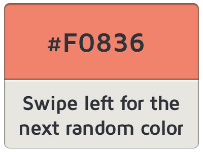 App Concept: colorrrs for iPhone app colorrrs colors iphone