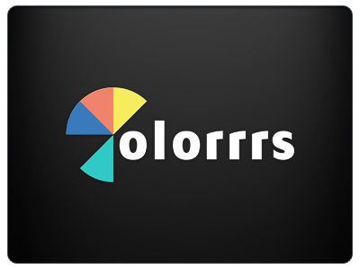 colorrrs for iPhone logo colorrrs iphone logo