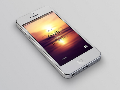 LS Climacons DARK Edition iphone iphone 5 jailbreak lockscreen theme