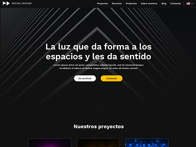 Pascual Designer - Homepage