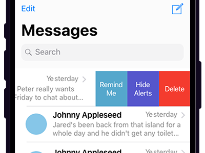 Text Reminder iOS alert apple ios notification text reminder