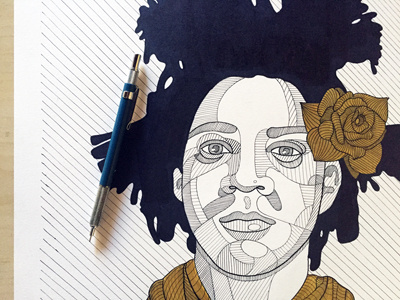 Basquiat basquiat bristol ink jean michel lineart