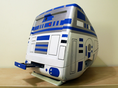 iMac R2D2 apple imac painting r2d2 starwars tbt