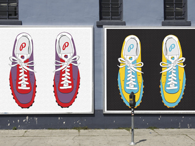 Running Shoes (posters) large format posters shoes