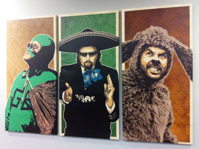 Three Loko's awesomeness canvas doncarlos green bastard illustration kenny powers sprout social wilfred