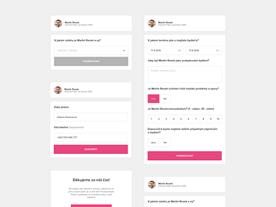 Adding a review on Flatio cards clean dashboard form input minimal select text ui ux web website