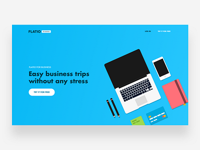 Hero header concept #2 cta drawing header hero illustration landing minimal ui vector web website