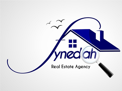 Ynedah Logo branding building logo business logo flat logo logo design minimalist logo real estate agency logo real estate logo swiftdesignz trending logo