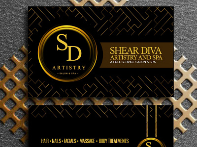 Shear Diva Business Card branding business card complimentary card graphic design logo swiftdesignz