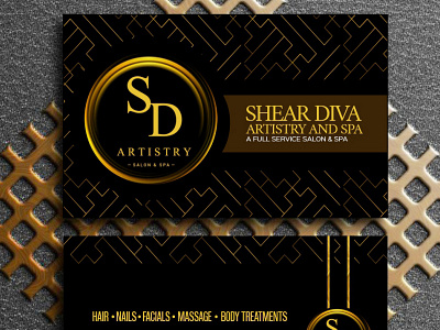 Shear Diva Business Card