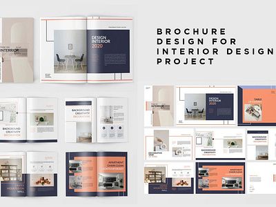 Brochure Design for Interior Designer Project