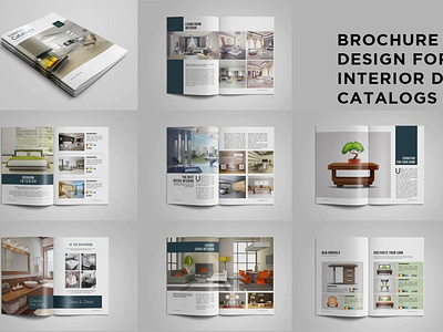 Catalogs Brochure Design for Interior Designer