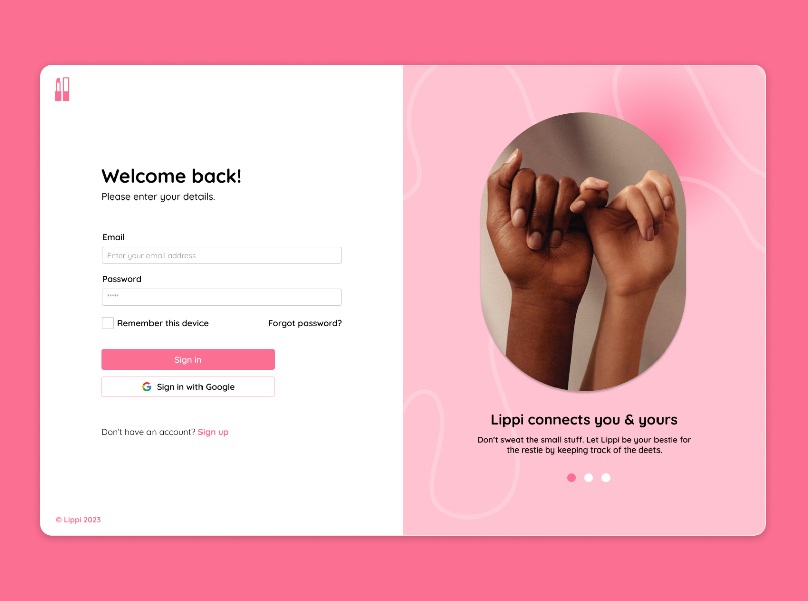 WELCOME MAIN PAGE visual data 3