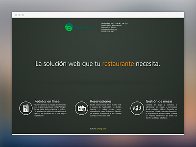Techorders - Coming soon coming soon design simple web