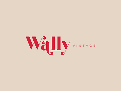 Wally Vintage Branding by Adam Christiansen on Dribbble