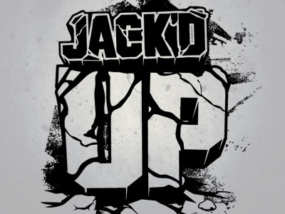 JACK'D UP trucks accessories logo graphics illustration logo tee design