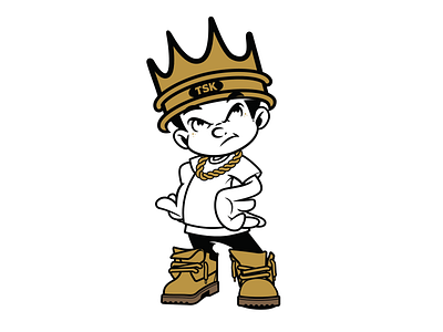 The Street Kings brooklyn designer character design graphics illustration mascot pin design t shirt design vector vector design