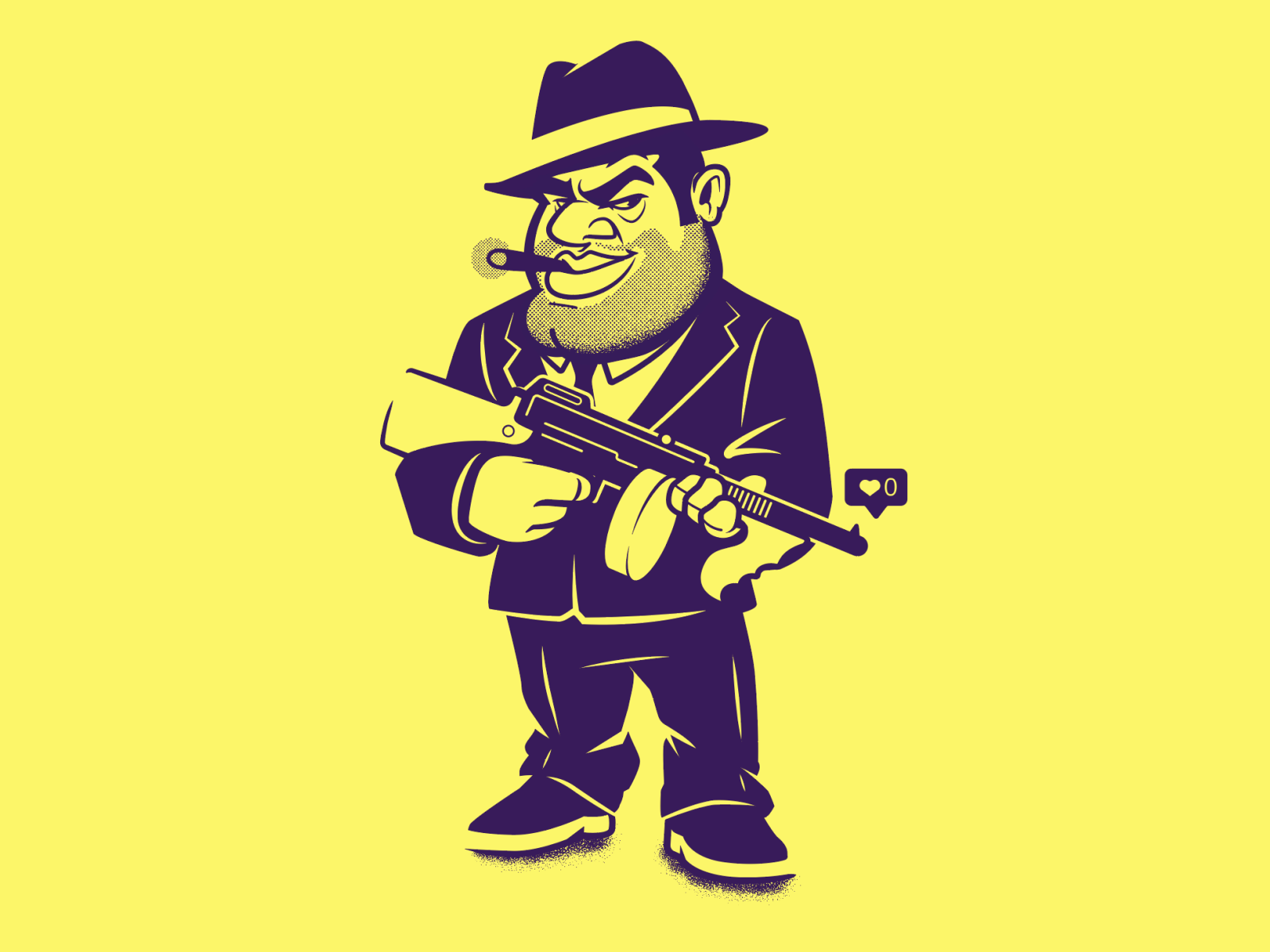 Gangster by Dermot Reddan on Dribbble