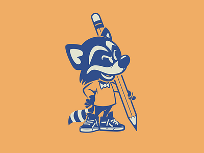 Raccoon Mascot