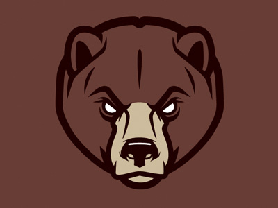 Bear Mascot WIP character design graphics illustration t shirt design vector design