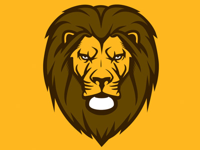Lion Mascot graphics illustration t shirt design vector design