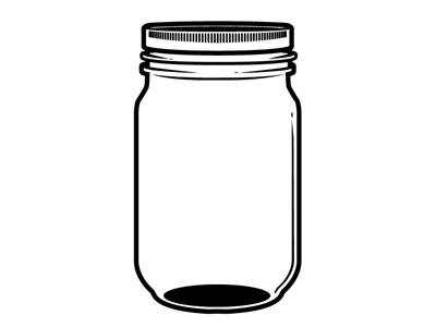 Mason jar WIP by Dermot Reddan on Dribbble