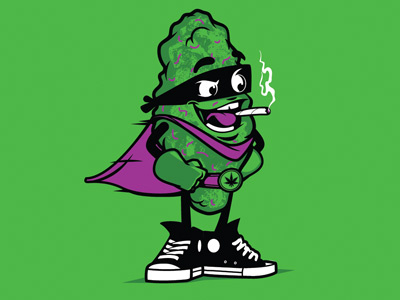 Super Bud Mascot