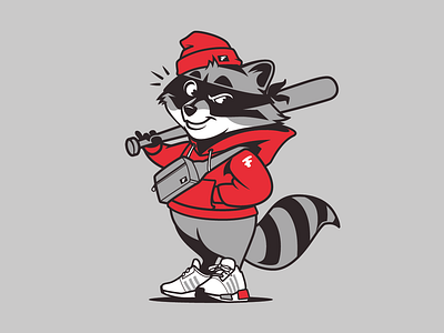 Racoon Mascot