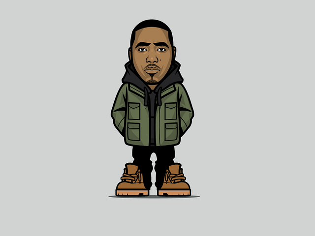 Nas By Dermot Reddan On Dribbble