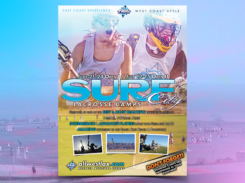 Summer Camp Marketing email design camp ucsc santa cruz sf bay area bay lax lacrosse flyer marketing