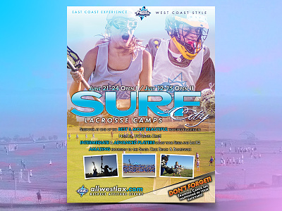 Summer Camp Marketing bay bay area camp design email flyer lacrosse lax marketing santa cruz sf ucsc