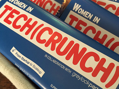 Women in Tech(Crunch) Package Design crunch design greylock package scaleup startup techcrunch vc