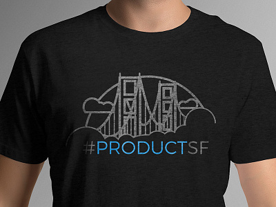 #productSF Golden Gate T-Shirt art