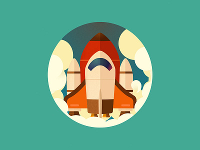 Rocket Icon icon illustration