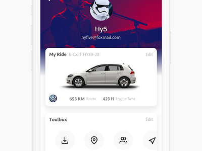 Drive App Profile car driving google navigation profile