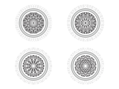 Mandala Pattern Ornament art