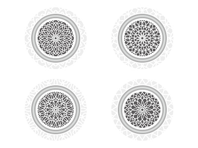 Mandala Pattern Ornament art