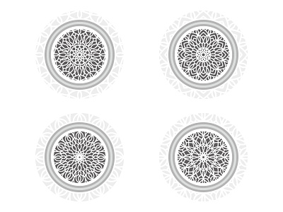 Mandala Pattern Ornament art