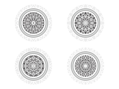 Mandala Pattern Ornament art