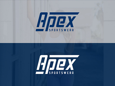 apex 2d design icon lettering logo logotype minimal modern monogram typograpgy