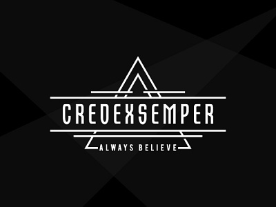 credexsemper 2d branding design icon illustration lettering logo minimal modern monogram