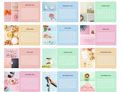 Design concept of Calendar