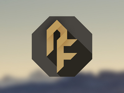 PF Logo design logo photoshop vector