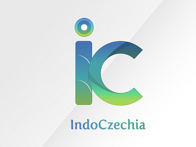 Indoczechia Logo branding graphic design logo