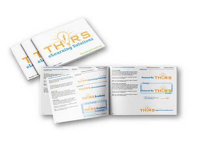 THORS eLearning Solutions Style Guide Mockup