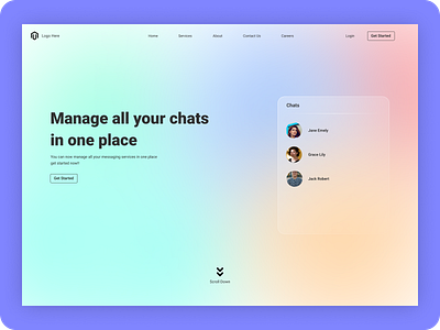 Landing Page UI Design